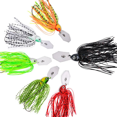 Fishing Lure Chatter Bait Spinner Bait 7G 10G 14G Blade Jig Dancer Buzzbait Wobbler Chatterbait for Bass Pike