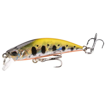 Mini Sinking Minnow Wobblers Fishing Lures 5.8cm 5.1g Trout Artificial Hard Bait Jerkbait Crankbait Bass Fishing Tackle