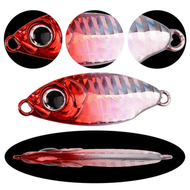 Fishing Lure 10g 15g 20g 25g Spoon Metal Jig Lures Spinnerbsit Minnow Small Fish Single Hook Jigs Stream Trout Baits Pesca