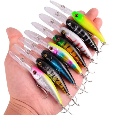10.2cm 9.4g Crankbait Fishing Lure Artificial Crank Hard Bait Plastic Lifelike Swimbait Fishing Wobbler Japan Fish Lures