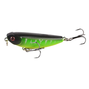 Top Water Pencil Fishing Lure 5.4cm 6g Floating Dog Walking Wobblers Tackle Artificial Hard Bait With Hooks For Bass