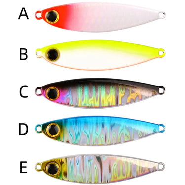 Japen Metal Cast Jig Spoon 15g Shore Casting Jigging Fish Sea Bass Fishing Lure Sinking Artificial Bait Tackle