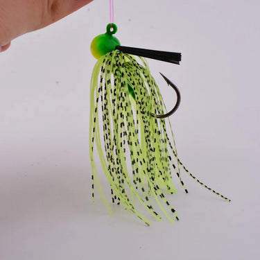 10G/14G/20G Football Jig Spinner Bait Weedless Jig Chatter Bait Fishing Lure Chatterbait Wobbler For Bass Fishing Tackle