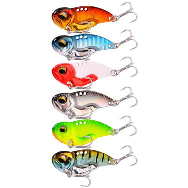8g 10g 14g 19g Metal VIB Spinner Spoon Artificial Bait Sinking Vibration Fishing Lure Trout Bass Jig Tackle