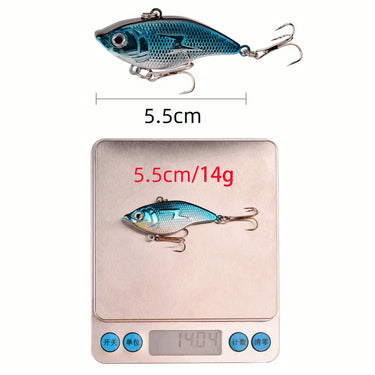 VIB Hard Bait Fishing Lure 5.5cm 14g Sinking Long Shot Rattling Crankabit Wobbler  Artificial Pesca For Bass Pike