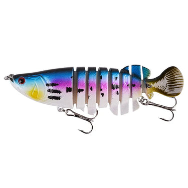 10.5cm 18.5g Sinking Wobblers Fishing Lures Jointed Crankbait Swimbait 8 Segment Hard Artificial Bait For Fishing Tackle Lure