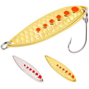 Metal Spinner Spoon 3g-20g Trout Fishing Lure Hard Bait Sequins Noise Paillette Artificial Bait Small Hard Sequins Spinner
