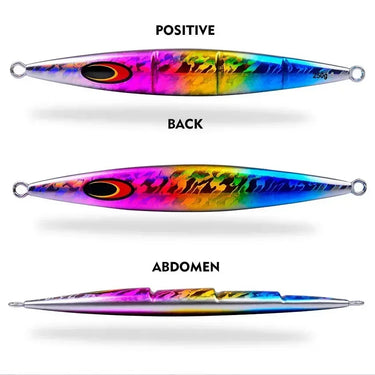 Sinking Saltwater Metal Luminous Deep-sea Boat Fishing Jigging Lure Long Cast Metal Jig Fishing Lures Sea Fishing Jigs