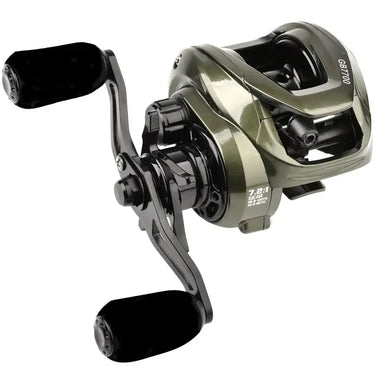 Baitcast Fishing Reel 7.2:1 Gear Ratio Multicolour Baitcasting Reel with Max Drag 8kg Aluminum Spool Freshwater Reel