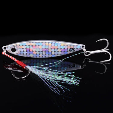 Shore Cast Metal Jig Spoon Fishing Lures 7g 10g 15g 20g 30g Jigging Super hard Lead Baits Fish sea Baits with Hooks