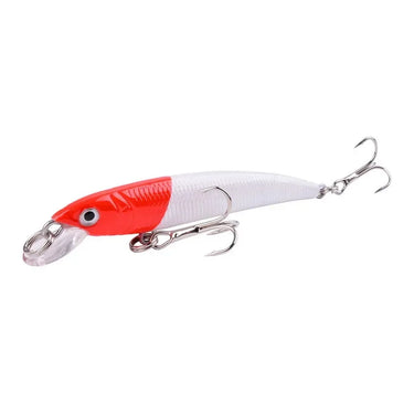 Minnow Fishing Lure 7.5cm 4g Topwater Hard Bait Wobbler Jig Bait Crankbait Carp Striped Bass Pesca Fishing Tackle SwimBait