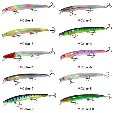 Minnow Floating Fishing Lure Saltwater Small Hard Bait 135mm 15g Isca Artificial Winter Swimbait Leurre Pesca Tackle Lure