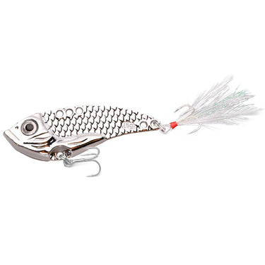 Lure 3.5/5/7/10/15/20g Hard Lure Scale Spinners Spoon Lure Fish Scale Hard Baits Colourful Fishing Tackle Feather Hook Lure