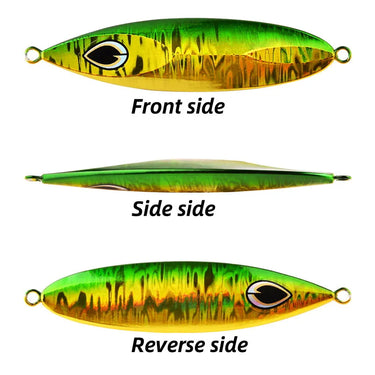 Metal Shore Casting Slow Jig 80g 100g 120g Fishing Lure Jigging Bait Saltwater Artificial Hard Jigs Sea Lures Bait Tackle
