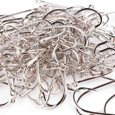 100pcs/box Long Shank Fishing Hooks Size 1#-12# High Carbon Steel Fishhook Sharp Barbed Offset Narrow Bait Fishing Hook