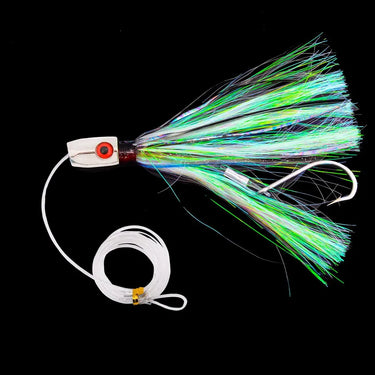 84g/112g Trolling Bait For Marlin Tuna Dolphin Shark Big Game, Deep-sea Fishing Bait, Octopus Squid Skirt Trolling Lures