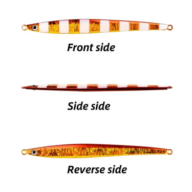 Fishing Lure Fast Jig 60g 80g 100g 120g Metal Jiging Seafishing Throw Jig Luminous Metal Artificial Bait