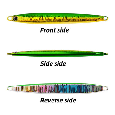 Metal Fishing Jigs With Black hook 80g Jigbait Shore Cast Decoys Metal Bait Artificial Lurescial Metal Jigs Lures