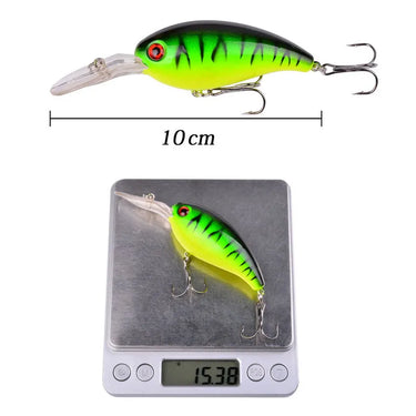 Fishing Lures Sea Trolling Minnow Artificial Hard Bait 10cm 14g Big Wobblers Quick Dive Bait Lure Carp Crankbait Pesca Tackle