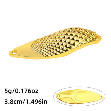 3g/5g/7g/10g/15g/20g  Metal Lure Fishing Lures Wobbler Spinner Bait Spoon Artificial Bass Hard Sequin Paillette Metal Lures