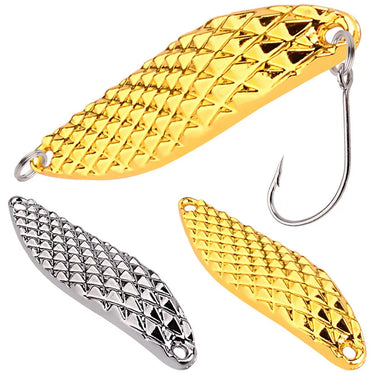 Metal Spinner Spoon trout Fishing Lure Vib Diamond Spinner Bait, Artificial Bass,5g 7g 10g 15g 20g Weights