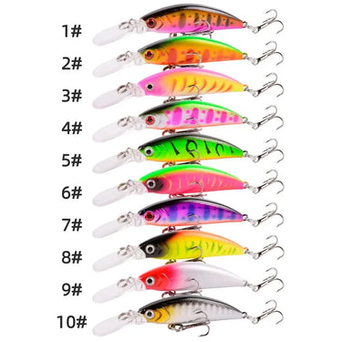 Fishing Lures Minnow Floating Wobbler Fishig Carp Hard Bait 5.8g 7.3cm Artificial Crankbait Hard Bait Pesca Fishing Tackle