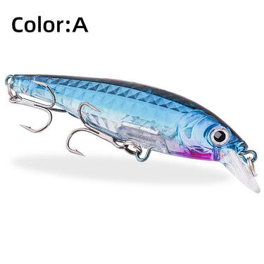 Minnow Sound Bead Fishing Lures 9cm Artificial Bait Good Action Wobblers High Quality Hard Baits Sea Bass