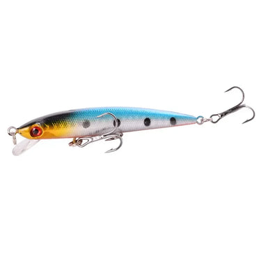 9cm 6g Minnow Fishing Lures Wobbler Hard Baits Crankbaits ABS Swimbait  Artificial Lure for Bass Pike Fishing Tackle