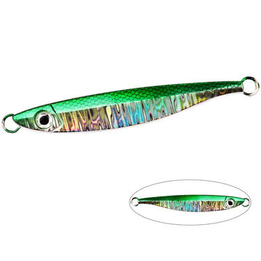Metal Blade Type Deep Sea Fast Sinking Lure With Hook 40g 60g 80g Fishing Lure Artificial Seabass Hard Winter Jigging Lure