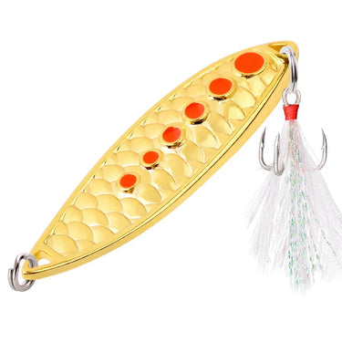 Metal Spinner Spoon 3g-20g Trout Fishing Lure Hard Bait Sequins Noise Paillette Artificial Bait Small Hard Sequins Spinner