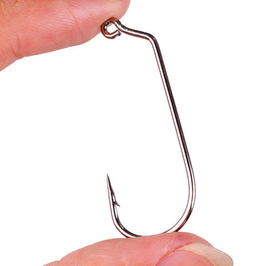 100pcs/lot 120 Degree Jig Fly Tying Strong Wire Saltwater Freshwater Fish Hook Aberdeen jig fishing size 1/0 2/0 3/0 4/0 5/0
