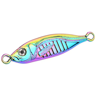 7g 10g 15g 20g 30g 60g 80g Sea Fishing Slow Pitch Jig Metal Jigging Dart Jig Spoon Artificial Bait Jig Saltwater Fishing Lure
