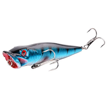 Big Popper Fishing Lure Artificial Fishing Bait Crankbait Wobbler High Carbon Steel Hook Fishing Lures