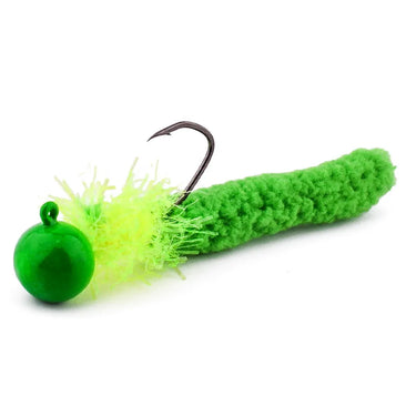 5Pcs Bucktail Teasers Fishing Hooks High Carbon Steel Steelhead Minnow Fly Fishing Flies Lure for Salmon Trout Bass