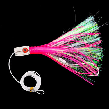 84g/112g Trolling Bait For Marlin Tuna Dolphin Shark Big Game, Deep-sea Fishing Bait, Octopus Squid Skirt Trolling Lures