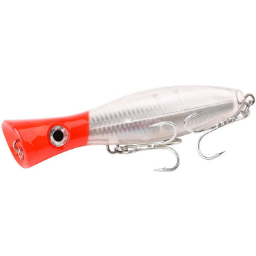 Realistic Top Water Popper Fishing Lure for Bass Carp and More Durable Hard Bait 41g/83g Perfect Addition To Your Tackle Box