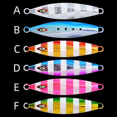 100g 150g 200g 250g 300g Deep-sea Boat Fishing Sardine Slider Jigging Lure Long Cast Metal Jig Fishing Lure Sea Fishing Jigs