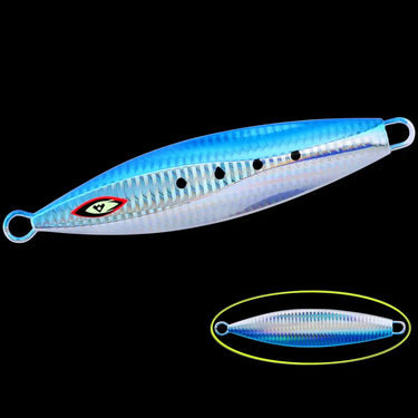 100g 150g 200g 250g 300g Deep-sea Boat Fishing Sardine Slider Jigging Lure Long Cast Metal Jig Fishing Lure Sea Fishing Jigs