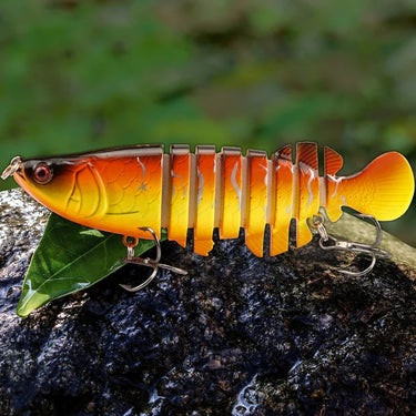11cm 19g Fishing Lure Multi Jointed Hard Bait Lifelike Joint Bait 8 Segments Hard Bait Fishing Lure Swimbait Lure