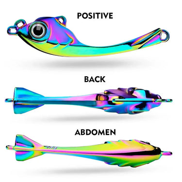 Hard Spinner Bait 7/10/15/20g Metal Vib Fishing Lure Trolling Rotating Spoon Wobbler Sinking With Sequin Pesca For Bass Pike