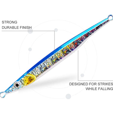 Metal Cast Jig Spoon 60g 80g 100g 180g Shore Casting Jigging Fish Sea Bass Fishing Lurrtificial Shore Metal Bait Sea Tackle